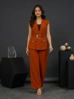 Belted Blazer Co-Ord Set