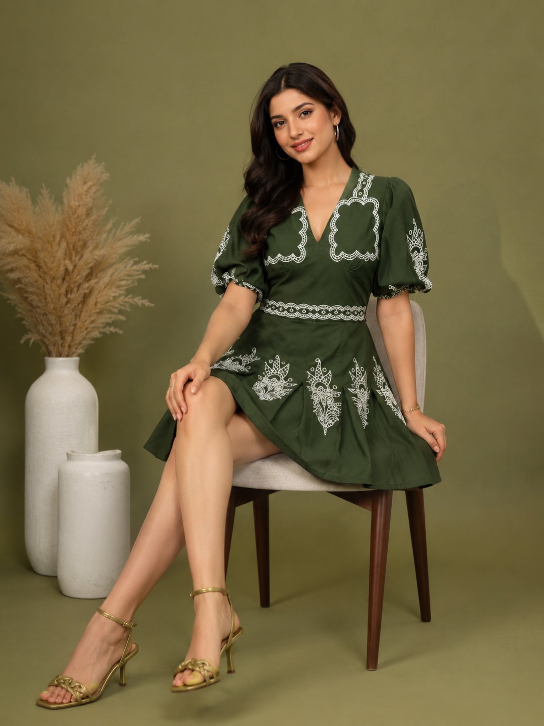 Short Printed Tunic