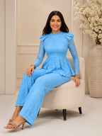 Jekard Net Top with Pants