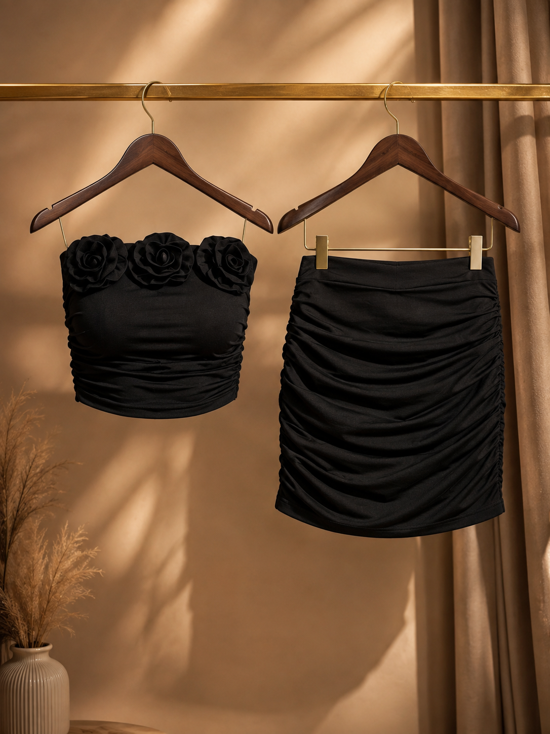Mesh Skirt Cord-set