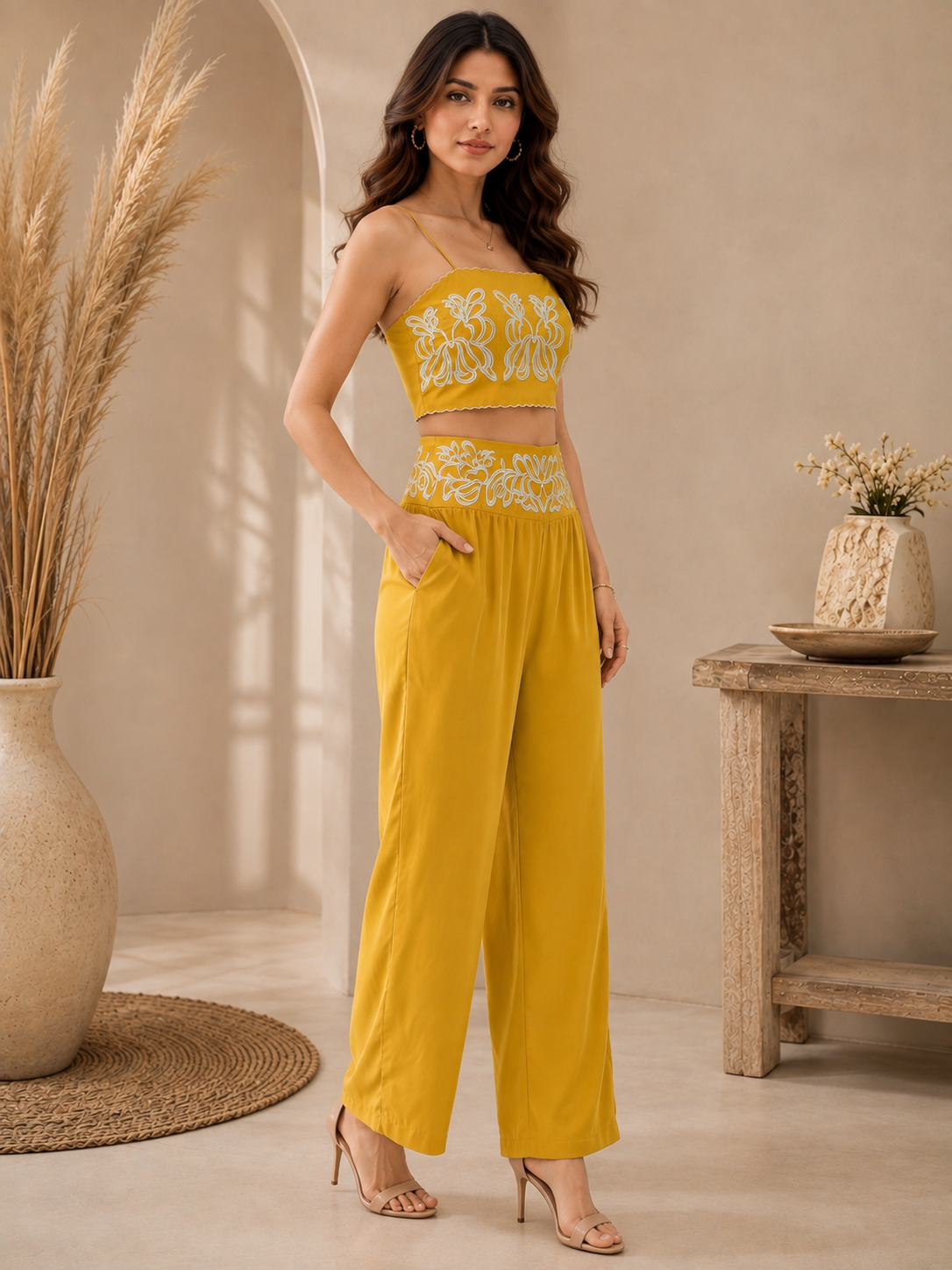 Embroidered Cord-set
